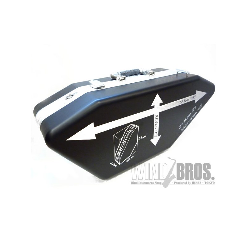 サックス ダブルケース スカイケース 中古品 NONAKA/SKY CASE（スカイ