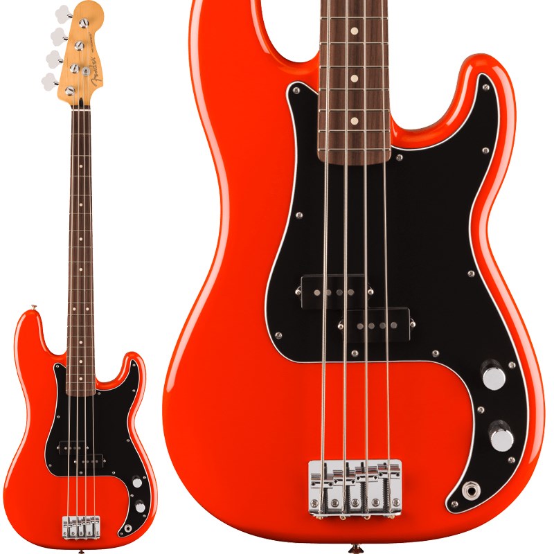 Fender MEX Player II Precision Bass (Coral Red/Rosewood)｜イケベ楽器 イケシブ 60,500円