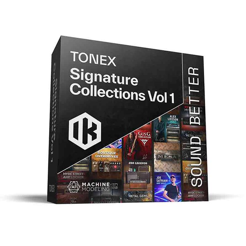 IK Multimedia 【Total TONEX Tone Spectacularプロモ！】TONEX Signature Collections Vol 1 (トーンエックス)(バンドル)(アレックス・ライフソン)(ジョー・サトリアーニ)(オンライン納品)｜イケベ楽器 イケシブ
