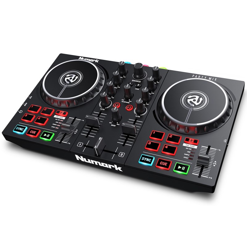 Party Mix live コントローラー　djay/iPhone対応PCDJ 製品情報：Party Mix Live：Numark