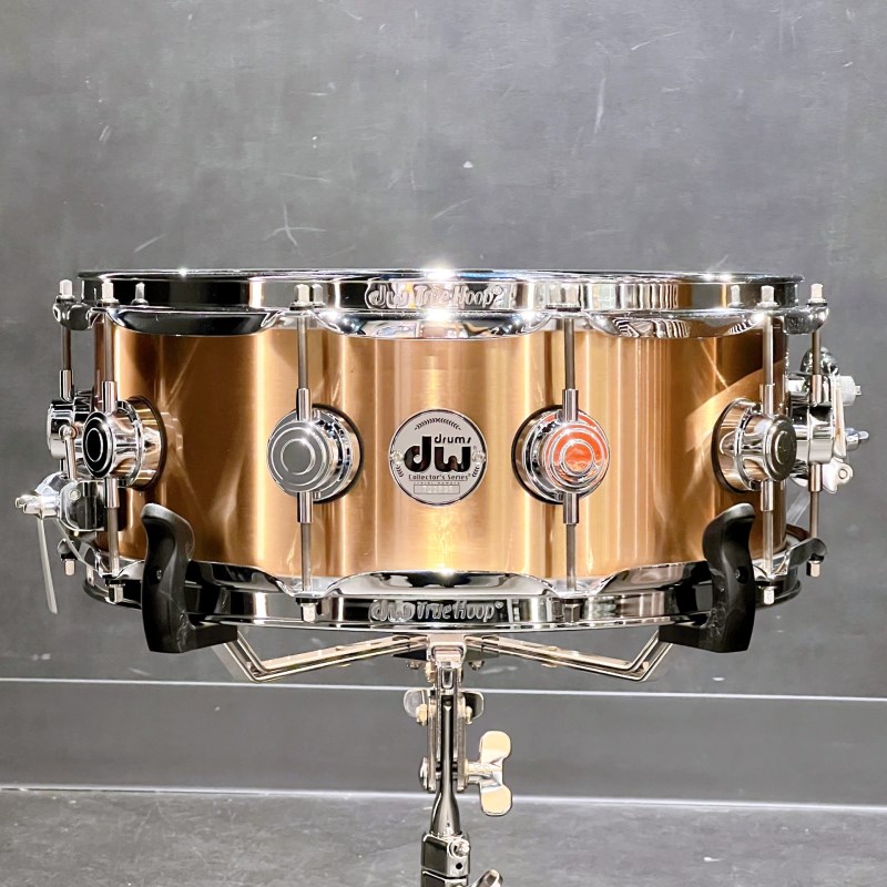 dw DRVZ5514SVC [Collector's Series Brushed Bronze Snare Drum 14&times;5.5]｜イケベ楽器 イケシブ