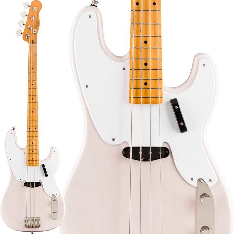 Squier by Fender Classic Vibe '50s Precision Bass (White Blonde)｜イケベ楽器 イケシブ