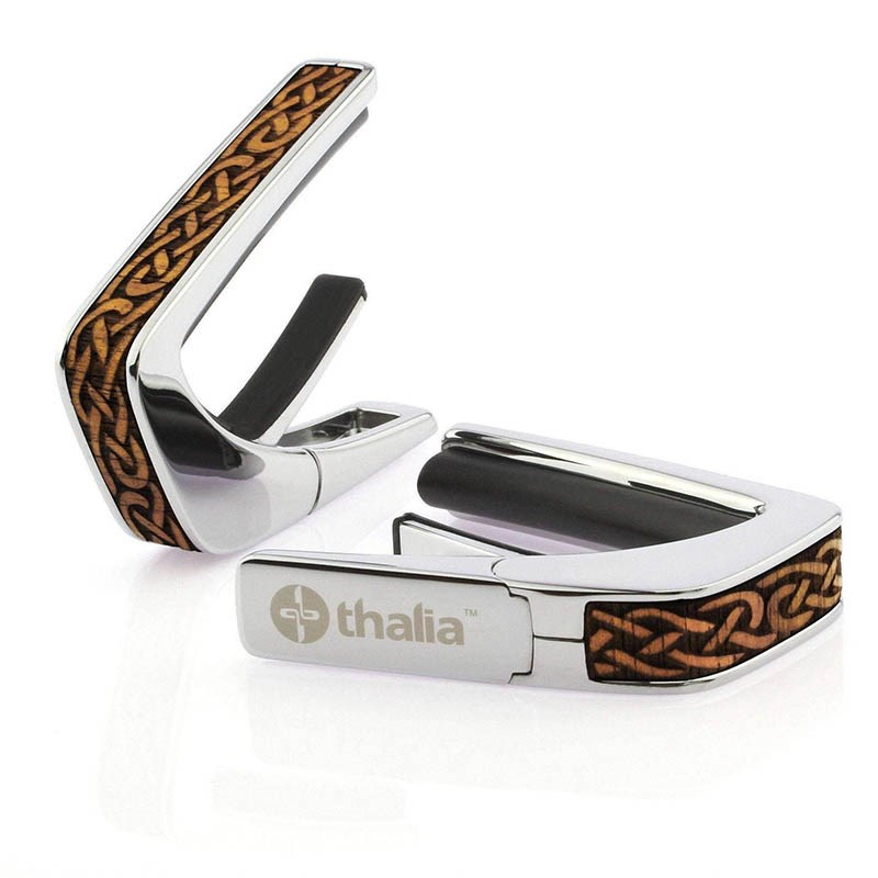 Thalia Capo DELUXE Series Chrome HAWAIIAN KOA CELTIC KNOT [新仕様] タリアカポ 11,326円