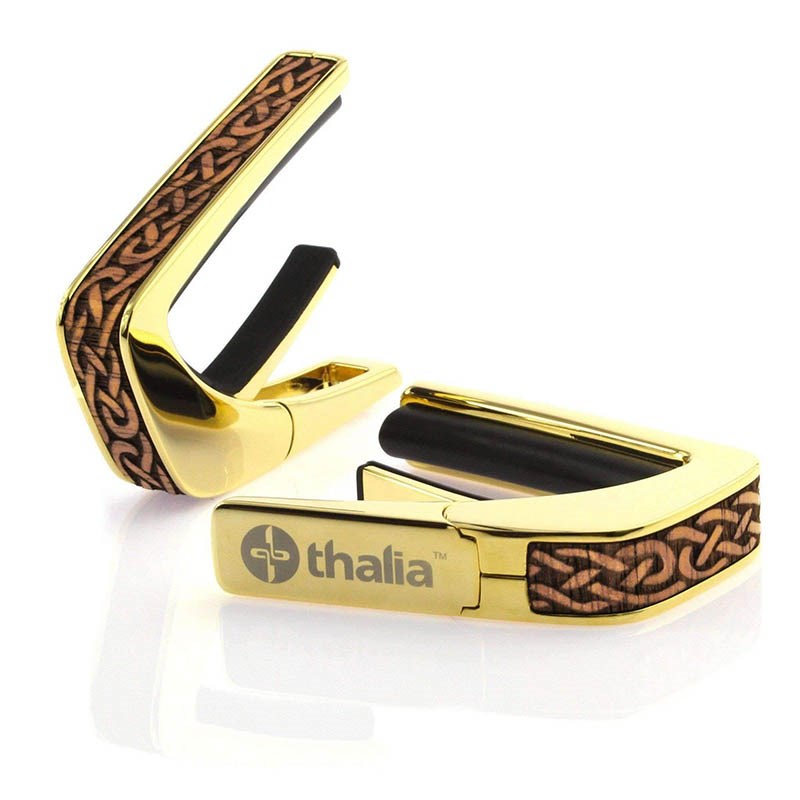 Thalia Capo DELUXE Series 24K Gold HAWAIIAN KOA CELTIC KNOT [新仕様] タリアカポ