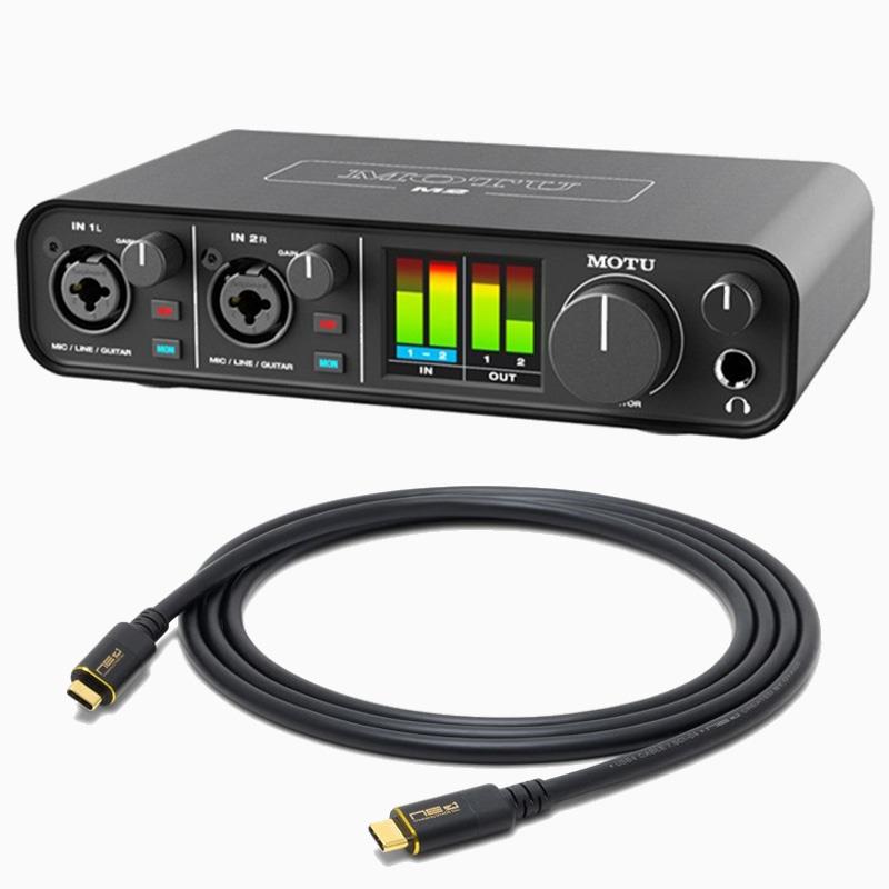 楽天市場】翌日配達 MOTU M4 + OYAIDE製高品質USBケーブルセット