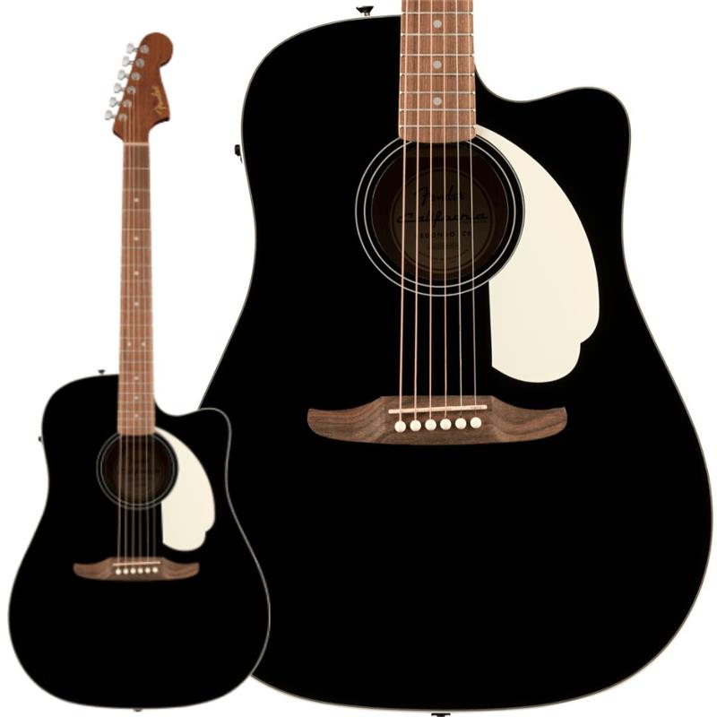Fender Acoustics California Standard Redondo CE Spruce Top Ivory Pickguard Black フェンダー｜イケベ楽器 イケシブ