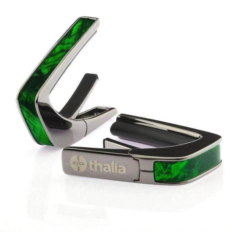 Thalia Capo Exotic Shell Series Black Chrome Green Angel Wing [新仕様]｜イケベ楽器 イケシブ 8,316円