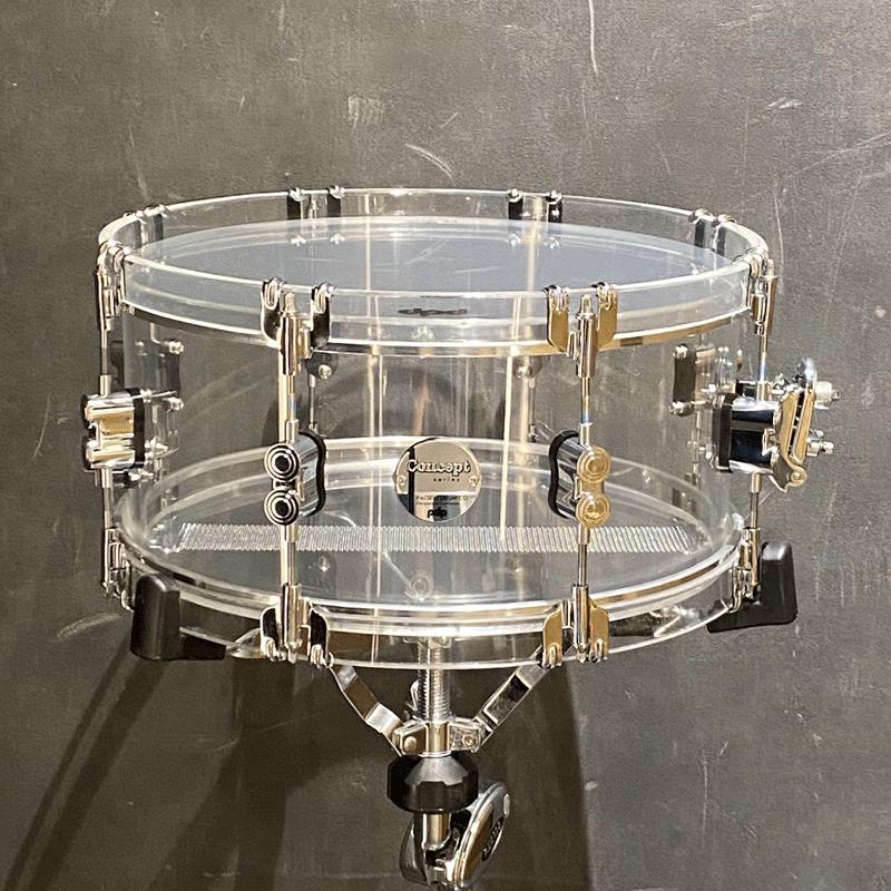 pdp by DW PDCA6514SSCL[Acrylic Clear Drums Snare]｜イケベ楽器 イケシブ