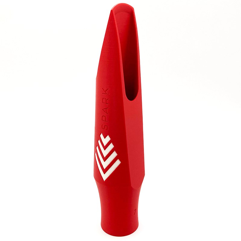 Syos 「オープニング：6」バリトンサックス用マウスピース サイオス Spark(スパーク) Red&White【春得セール】