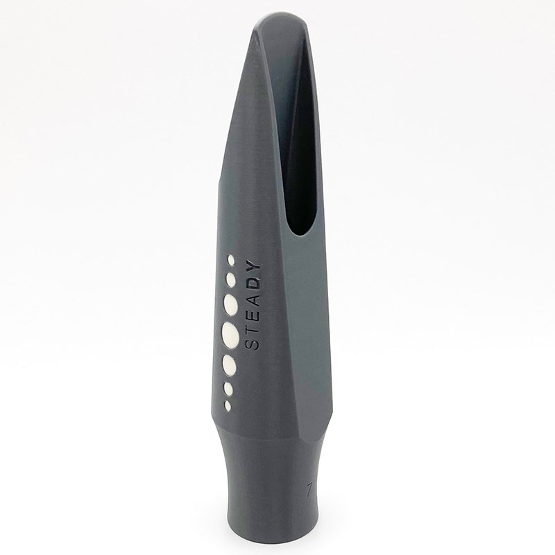 Syos 「オープニング：7」バリトンサックス用マウスピース サイオス Steady(ステディ) Grey&White【大決算セール】｜イケベ楽器 イケシブ 22,176円