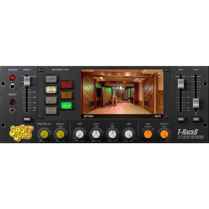 IK Multimedia T-RackS Sunset Sound Studio Reverb (代引不可)(オンライン納品)|イケベ楽器 イケシブ