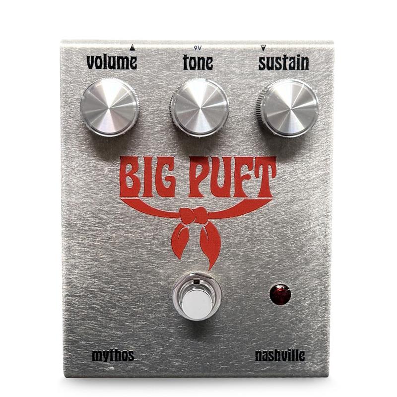 翌日配達 Mythos Pedals Big Puft Jr. Raw Aluminum RAM