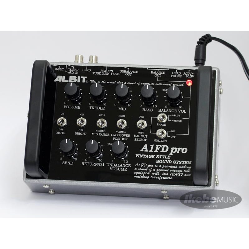 最も信頼できる ALBIT A1FD pro Hand-made Tube preamp D.I.