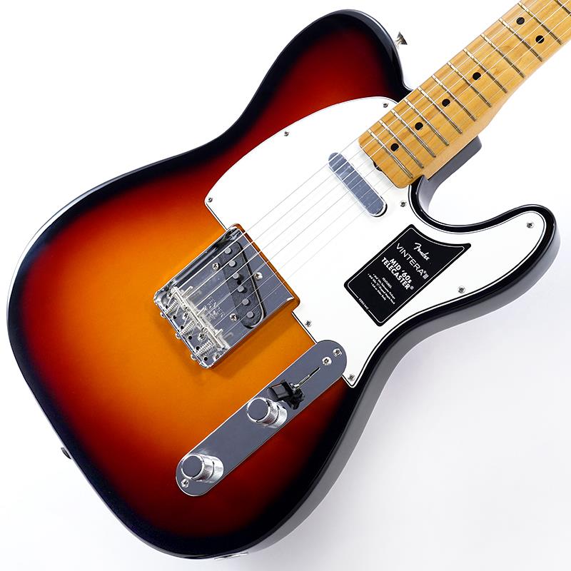 Fender MEX Vintera III Mid '60s Telecaster (3-Color Sunburst/Maple)|イケベ楽器 イケシブ