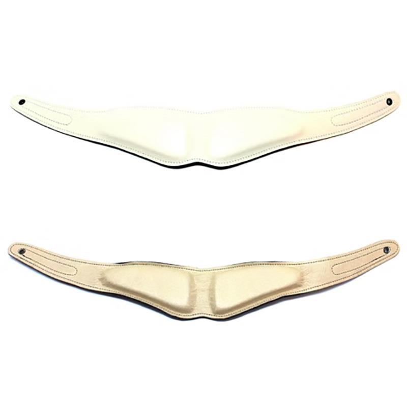 BIRD STRAP バードストラップ用 革パッド スタンダード・ロング ホワイト [APAD-N-WHT]