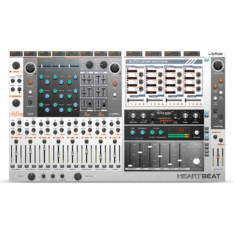 Softube Heartbeat(ソフチューブ)(プラグインソフト)(オンライン納品)|イケベ楽器 イケシブ