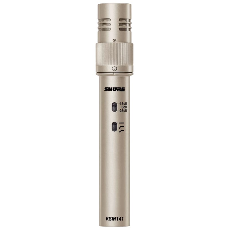 SHURE 【お取寄対応：ご注文後1～2ヶ月程度で入荷予定】KSM141/SL (シュアー)(コンデンサーマイク)(無指向・単一指向性)
