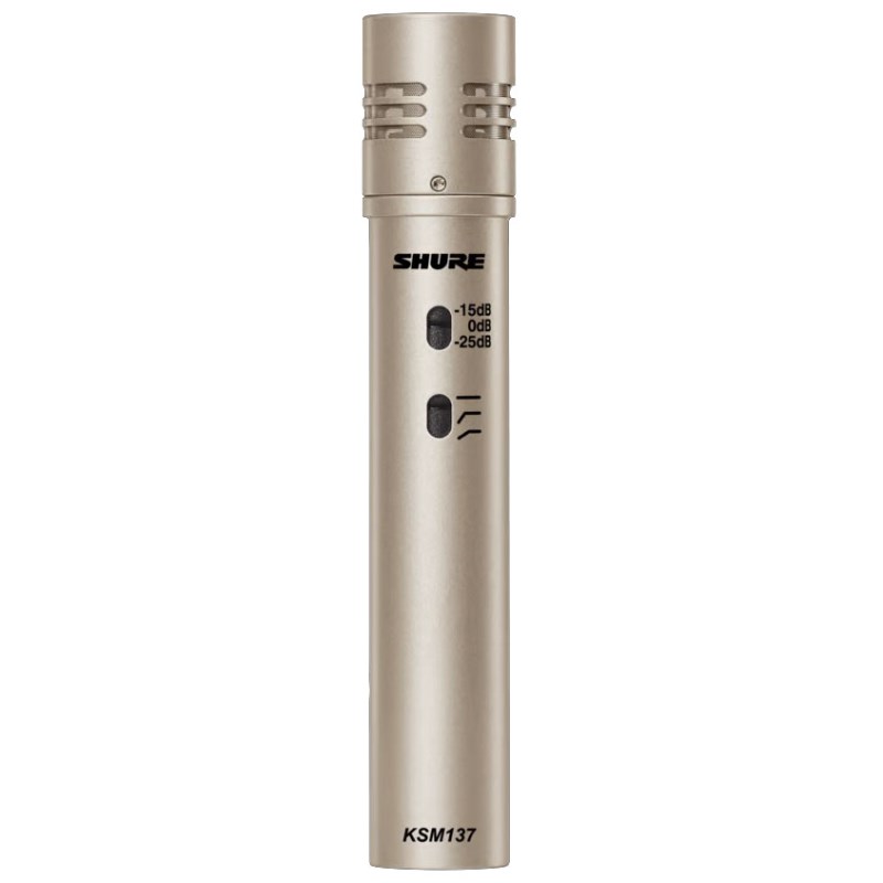 SHURE 【お取り寄せ商品・納期ご注文から1.5ヶ月】KSM137/SL (シュアー)(コンデンサーマイク)(単一指向性)