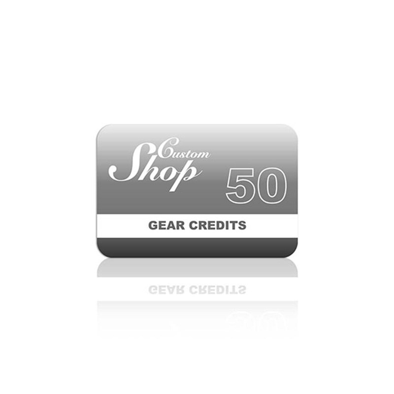 IK Multimedia Custom Shop Gear Credits 50(オンライン納品専用) ※代金引換はご利用頂けません。