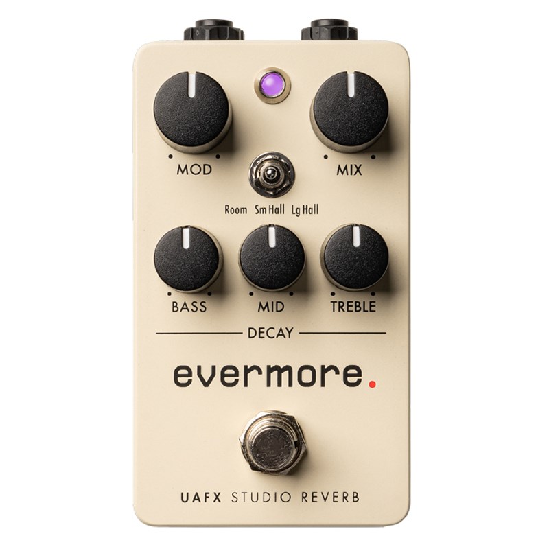 Universal Audio UAFX Evermore Studio Reverb（ユニバーサルオーディオ）リバーブ