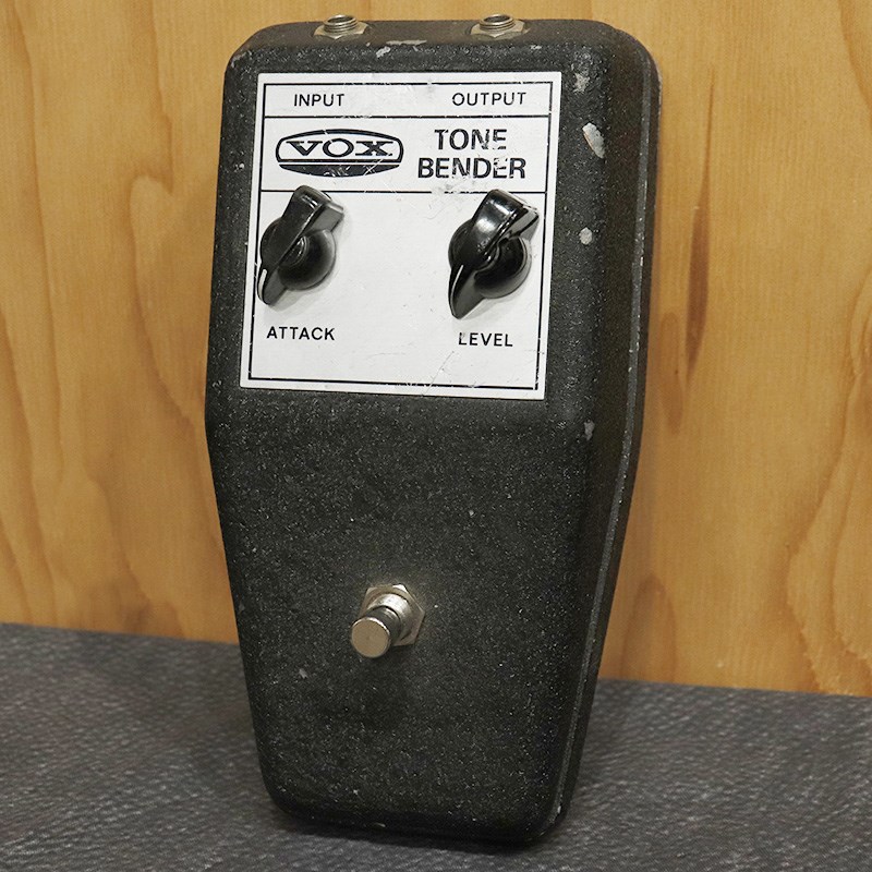 VOX VINTAGE V828 Tone Bender Black Case & Silver Panel late60's｜イケベ楽器 イケシブ