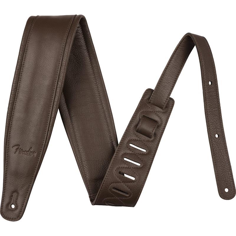 Fender USA 【大決算セール】 3.5inch PREMIUM LEATHER STRAP (BROWN)(#0990622103)｜イケベ楽器 イケシブ