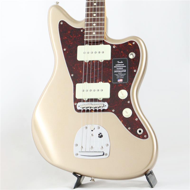 Fender USA American Professional Classic Jazzmaster (Faded Firemist Gold/Rosewood) 【The Spring Summer 2026 Campaign】｜イケベ楽器 イケシブ