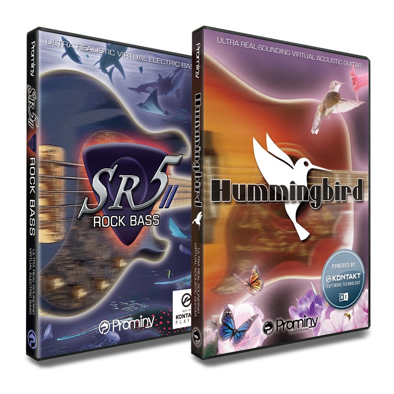 Prominy Hummingbird \u0026 SR5 Rock Bass 2 特別バンドル(代引不可)(オンライン納品) パソコン・周辺機器-音楽制作-PCソフト
