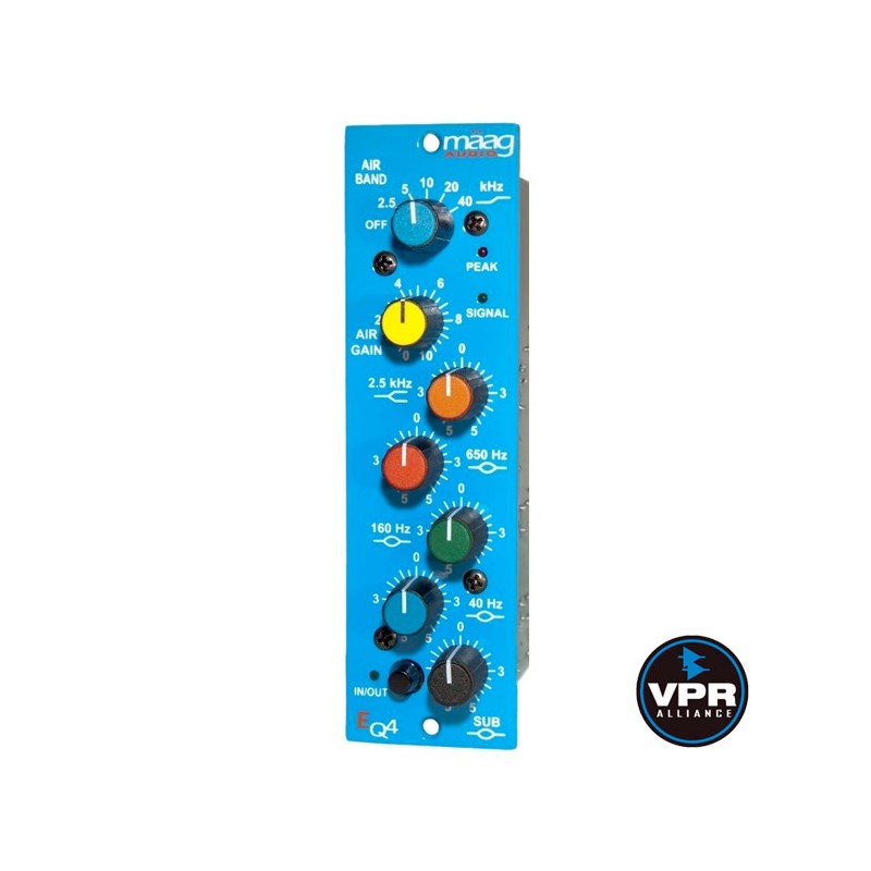 maag audio EQ4 6バンド・イコライザー(API500シリーズ)【国内正規品】(お取り寄せ商品・納期別途ご案内)