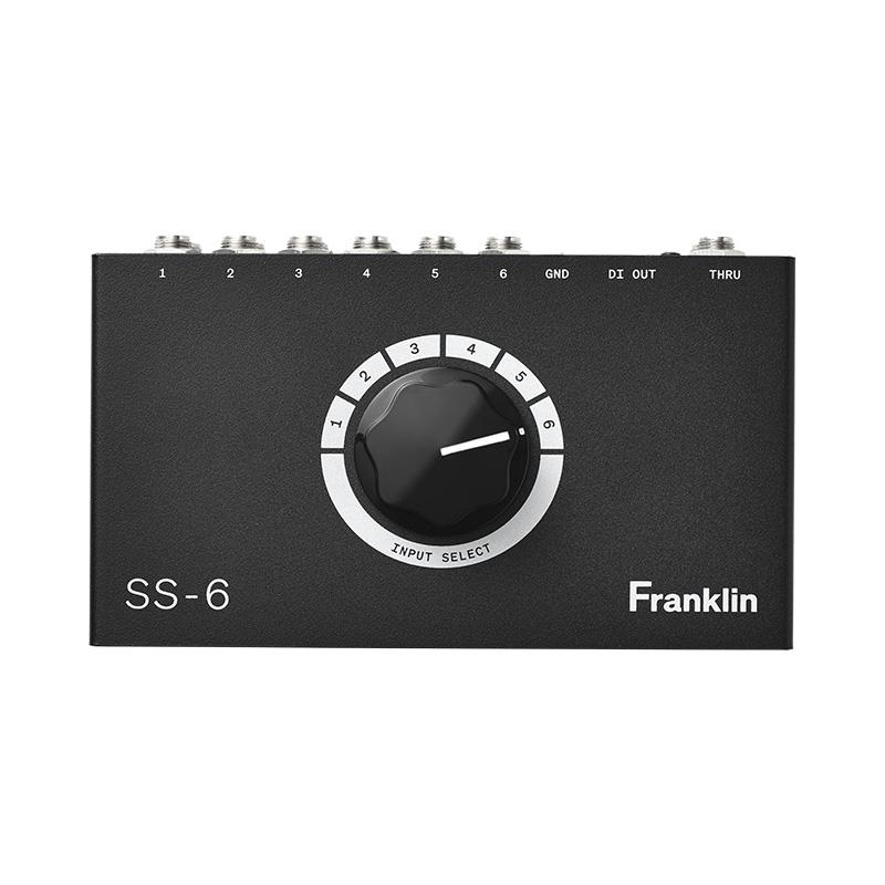 Franklin Audio SS-6 MKII Switchable Input Stereo DI　(フランクリンオーディオ)(6ch)(入力切替DI)(パッシブ)(トランス搭載)
