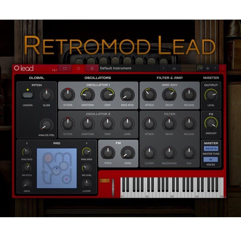 Tracktion RetroMod LEAD (代引不可)(オンライン納品)|イケベ楽器 イケシブ