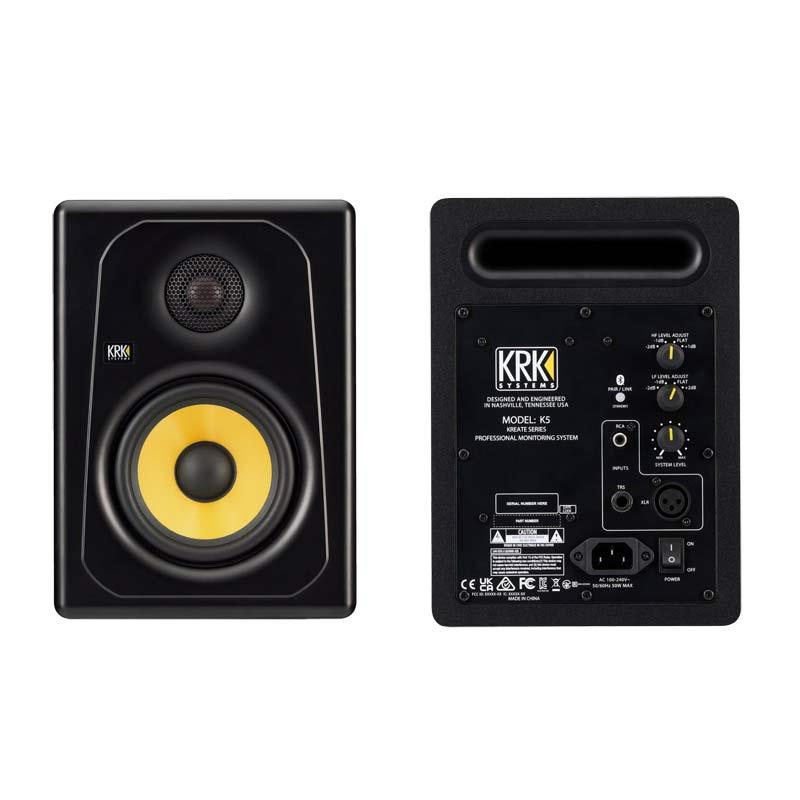 KRK KREATE 5 STUDIO MONITOR (ペア) (ケーアールケー)(スタジオモニター)(スピーカー)｜イケベ楽器 イケシブ