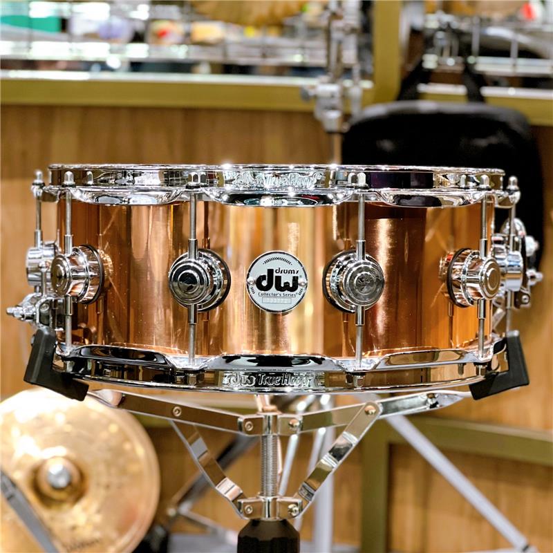 dw DRVP5514SPC [Polished Copper Snare Drum 14&times;5.5]｜イケベ楽器 イケシブ