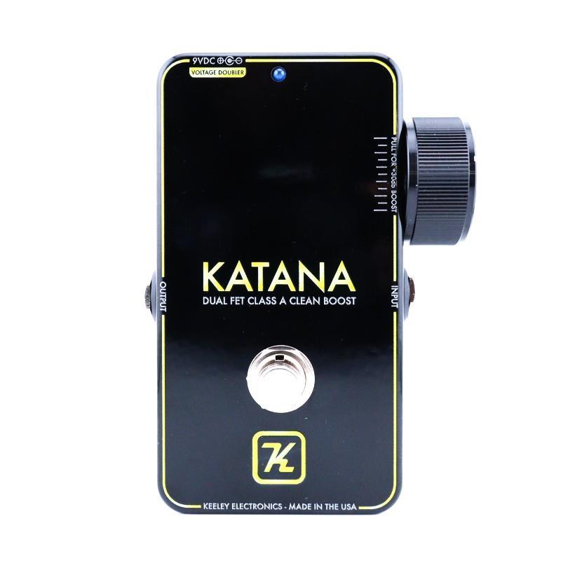 翌日配達 keeley 【 夏のTシャツキャンペーン】【イケベスペシャルオーダーモデル】Katana Boost カタナブースト [Gloss Black&times;Gold LTD]（ キーリー）ブースター｜イケベ楽器 イケシブ