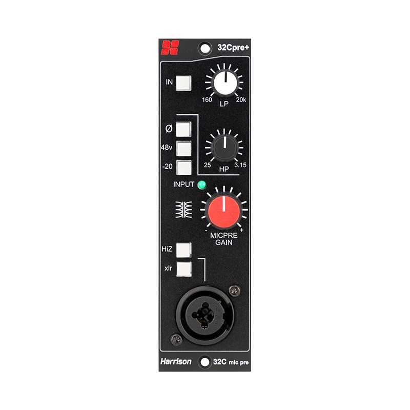 Harrison Audio 32C Pre+(マイクプリアンプ/API500シリーズモジュール)(ハリソンオーディオ)|イケベ楽器 イケシブ