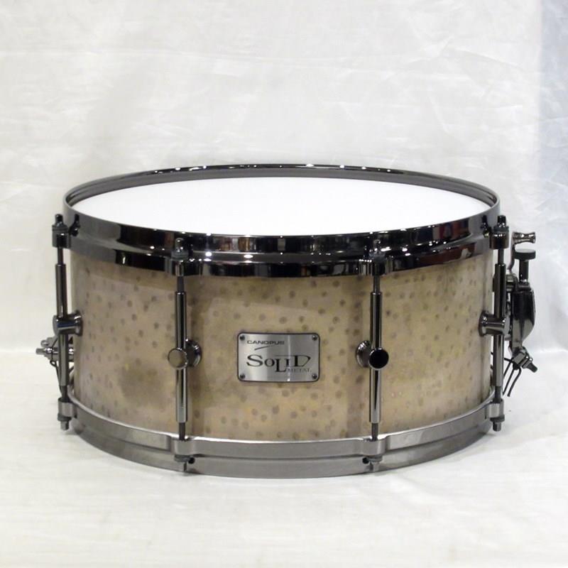 CANOPUS 【値下げしました！】SMB2-1465 [Patina Solid Brass Snare Drum 14''&times;6.5'']【店頭展示特価品】｜イケベ楽器 イケシブ