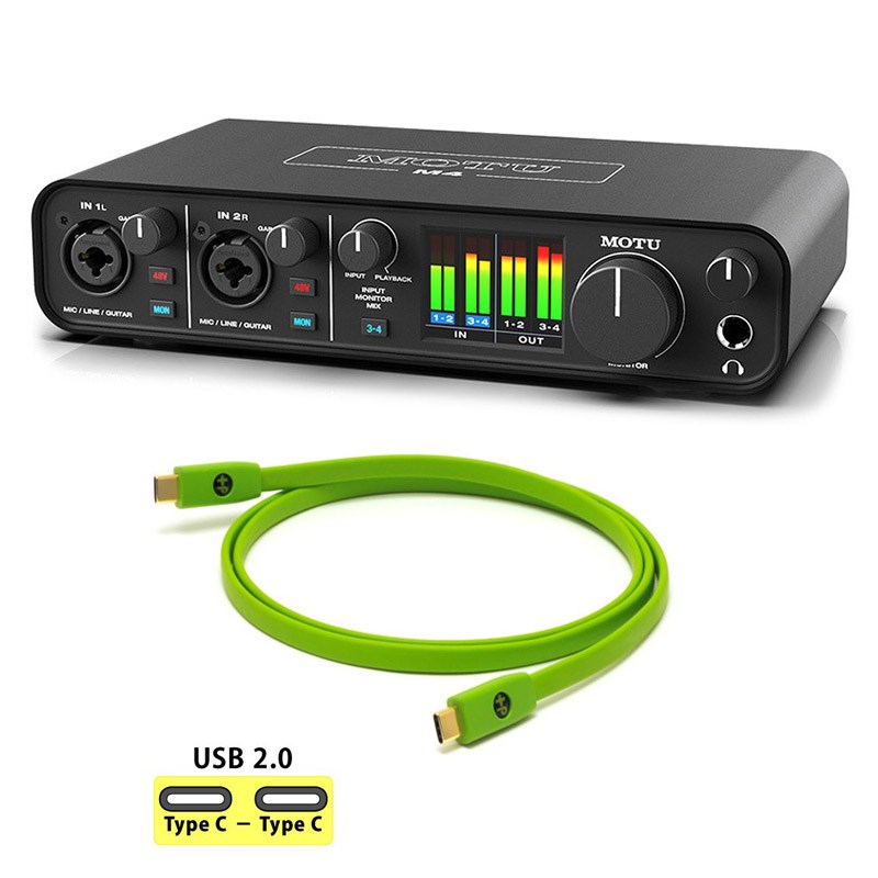 MOTU(モツ) M2【DTM】【オーディオインターフェイス】【USB-C】 Amazon.com: MOTU M2 USB-C Audio Interface : Musical Instruments