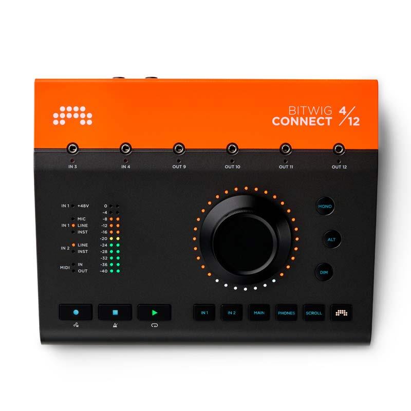 翌日配達 BITWIG Connect 4/12 【 Studio サマーセール 2026!】(ビットウィッグ)(オーディオインターフェイス) (CV/Gate)(DCカップリング)(パッチング)(同期)(モニターコントローラー)(DAWコントローラー)(タッチセンサー)|イケベ楽器 イケシブ