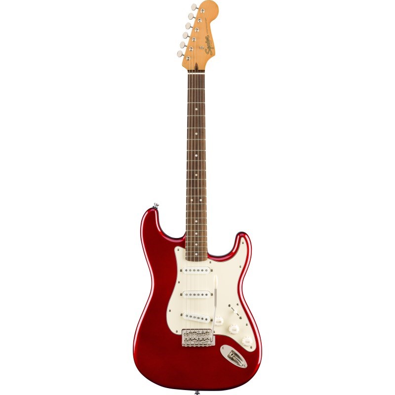 未使用品 Squier by Fender Classic Vibe '60s Stratocaster Candy Apple Red Laurel  Fingerboard 特価