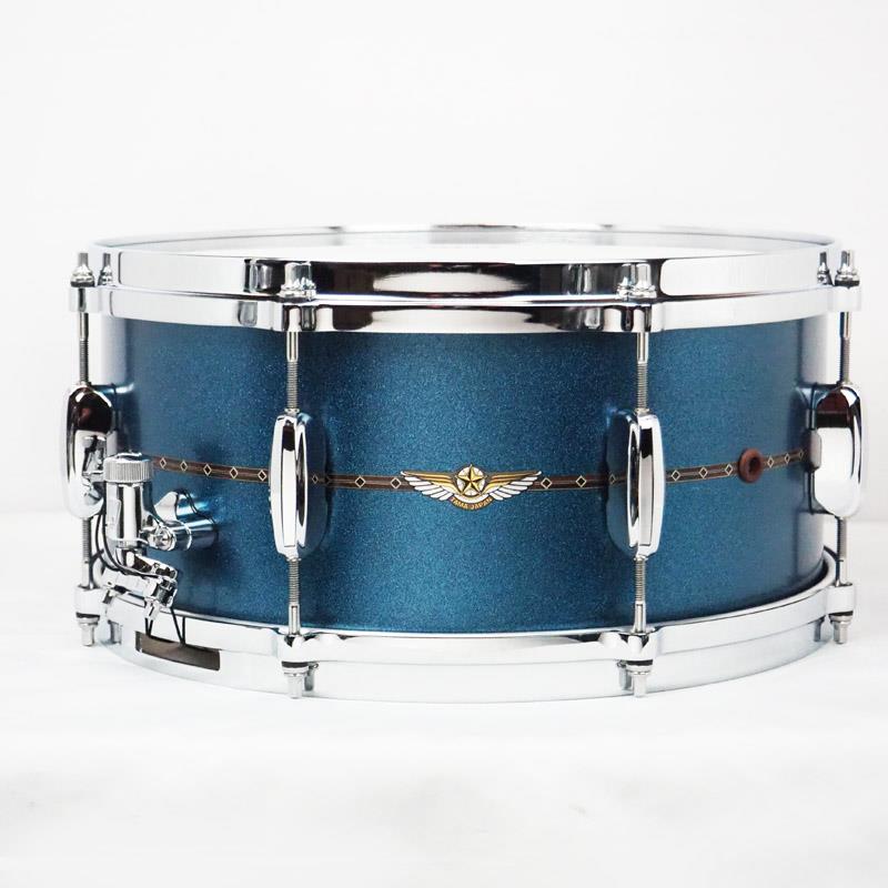 TAMA TBS1465D-SBM [STAR Buniga 14&times;6.5 Snare Drum - Satin Blue Metallic]【Made in Japan】｜イケベ楽器 イケシブ