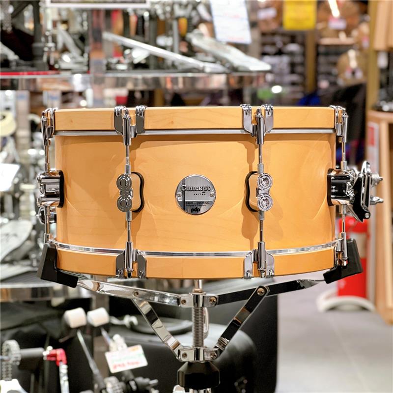 pdp by DW PDCC6514SSNN [Concept Classic Snare Drum / 14×6.5][Natural Stain with Natural Hoops]【数量限定特価品】 28,908円