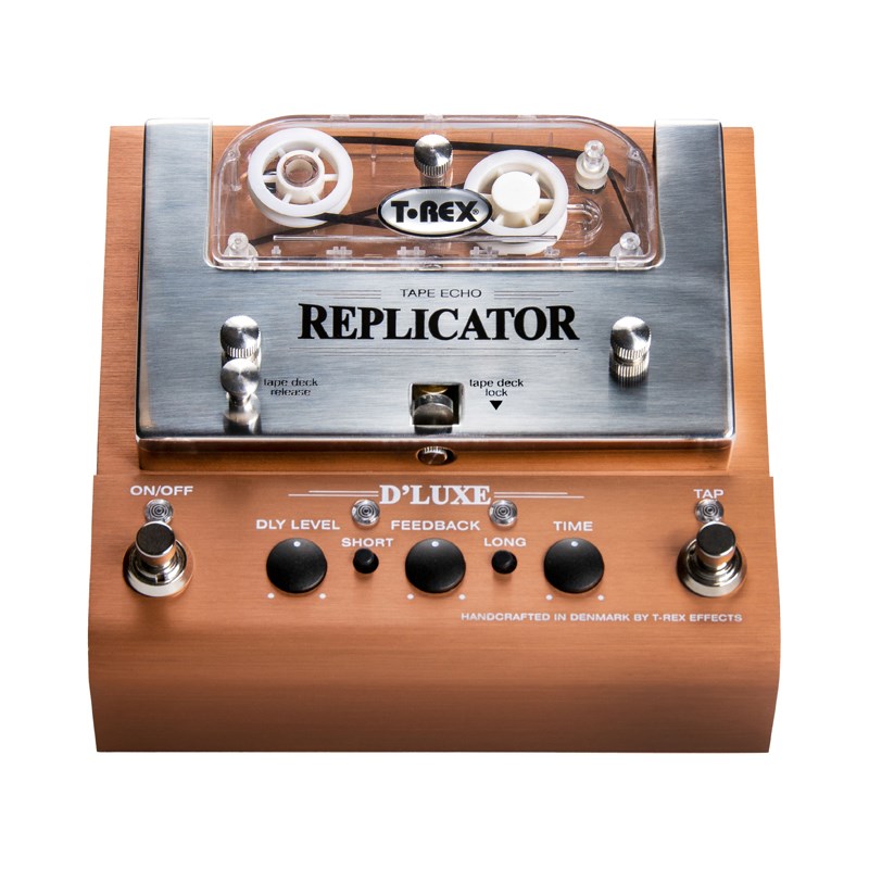 T-REX REPLICATOR D&rsquo;LUXE リアルテープエコーペダル（ティーレックス）｜イケベ楽器 イケシブ