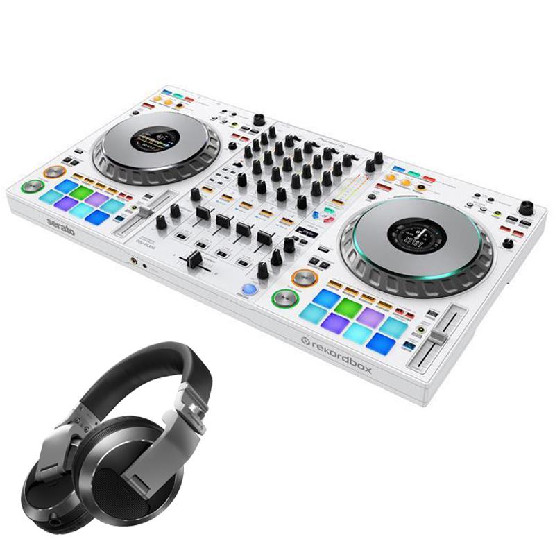 Pioneer DJ DDJ-FLX10-W + HDJ-X7-S ヘッドホンSET 【ご購入特典 / LT-100B SILVER PCスタンドプレゼント！】【無償ダウンロード版rekordbox/Serato DJ Pro対応】【パイオニアディージェー】｜イケベ楽器 イケシブ 132,000円