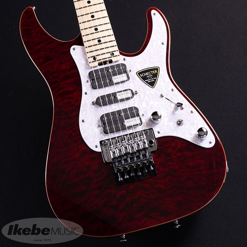 大切な SCHECTER SD-2-24-AL See-Thru Red Maple sleepyhollowevents.com