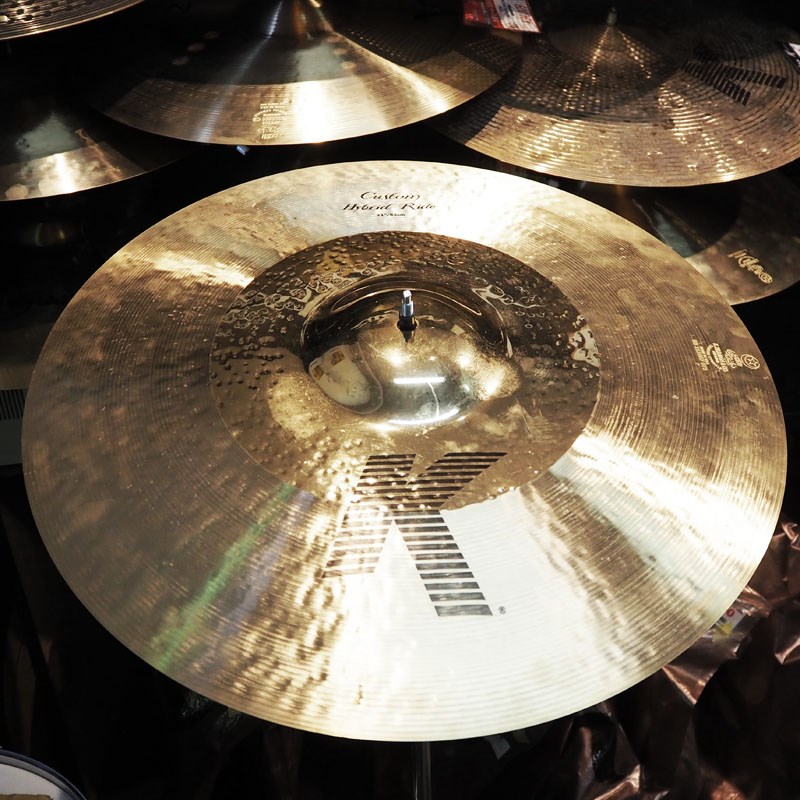 【楽天市場】Zildjian K Custom Hybrid Ride 21 [NKZL21CHBR/3050g]【店頭展示特価品】：イケベ ...