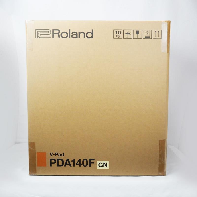 Roland USED 中古 PDA140F-GN [V-Drums Acoustic Design / 14 Floor Tom Pad - Gloss Natural]【未使用中古】｜イケベ楽器 イケシブ