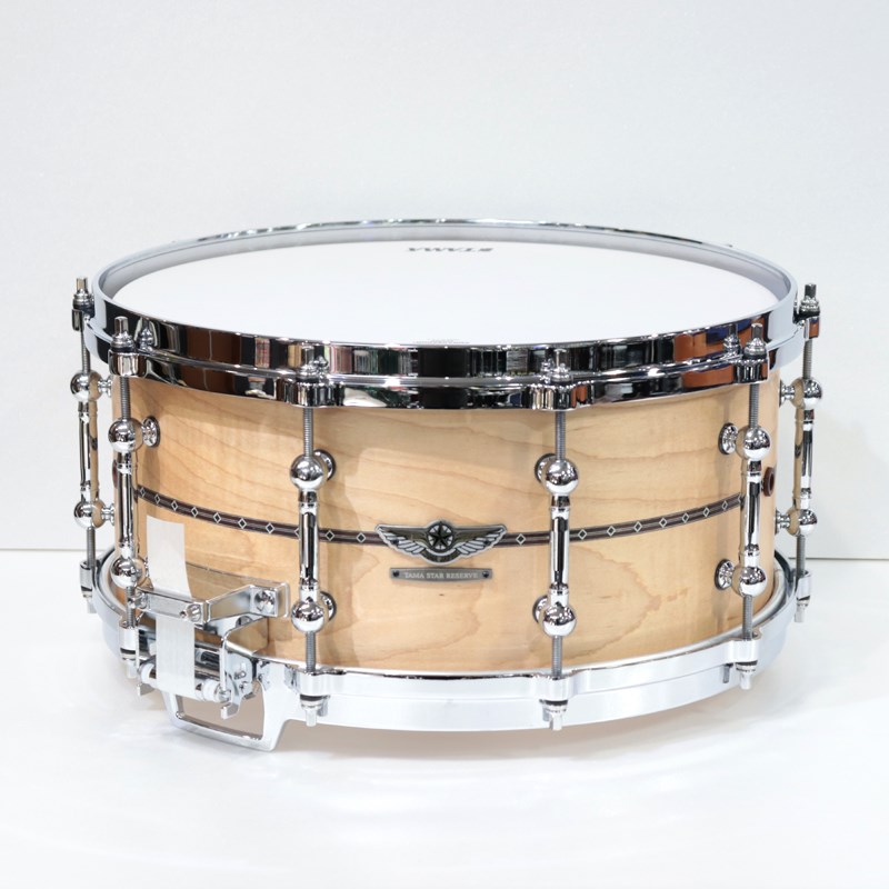 TAMA TLCM1465SI-OCM [STAR Reserve Snare Drum / Solid Curly Maple 14''×6.5'' 全面当たり仕様]【イケベ楽器店創業50周年記念モデル】