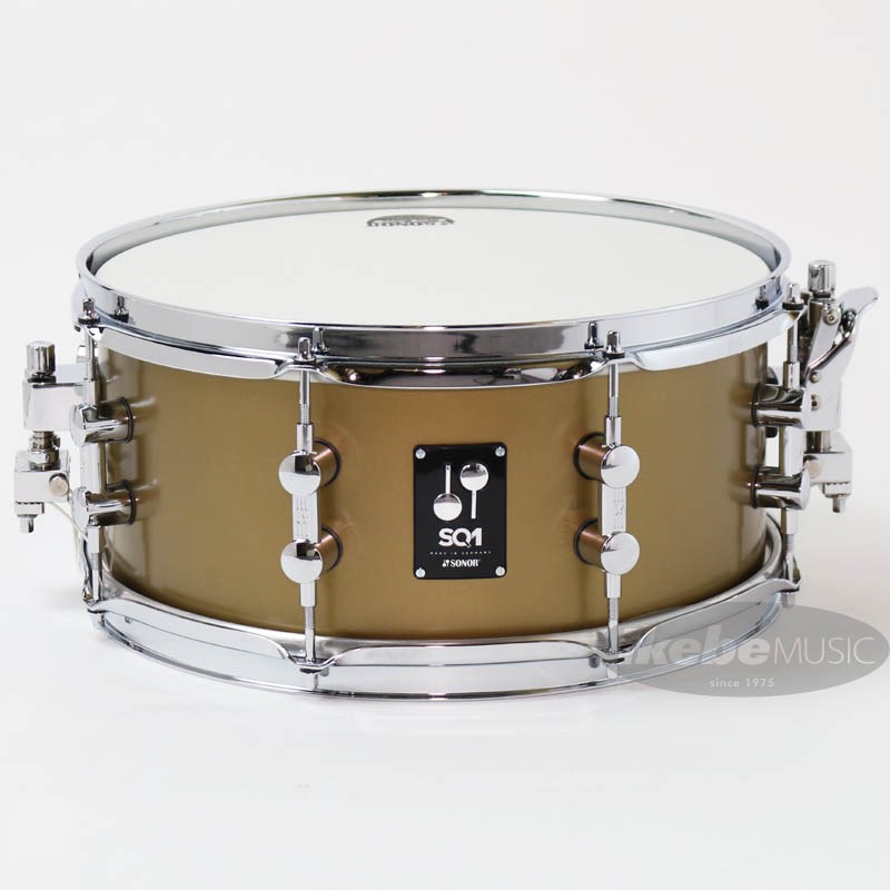 SONOR SQ1-1306SDW SGM [SQ1 Snare Drum 13&times;6 / Satin Gold Metallic]｜イケベ楽器 イケシブ