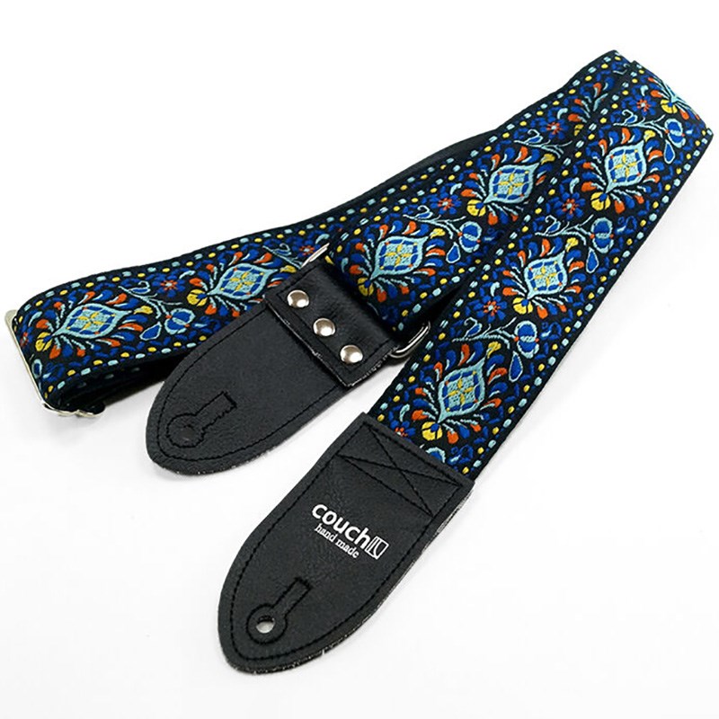 【楽天市場】Couch Guitar Strap Electric Blue Hendrix Hippie Weave：イケベ楽器 イケシブ