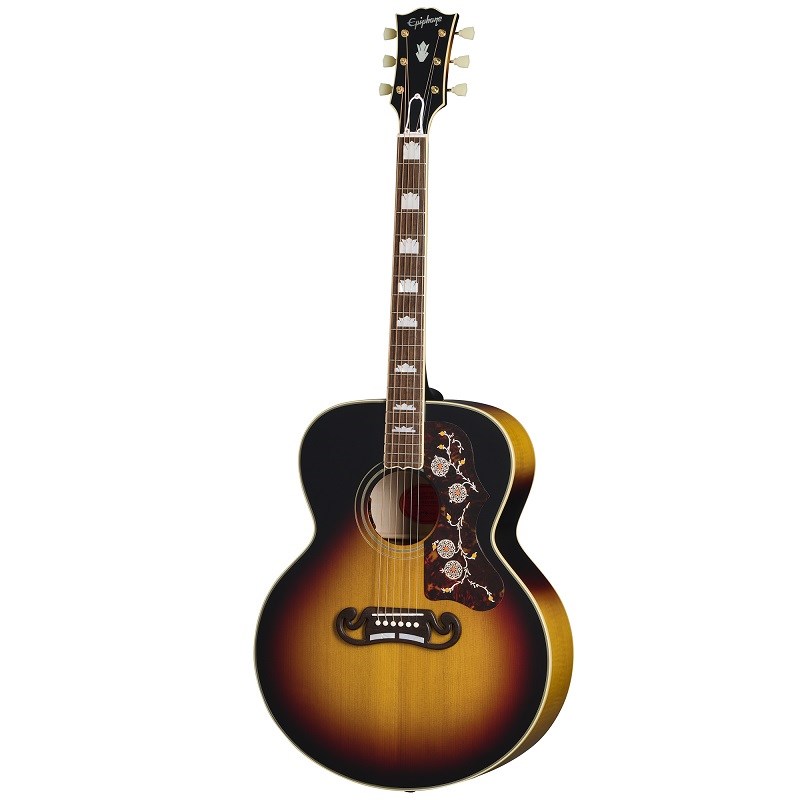 良音/Epiphone by Gibson PR-200NS 改エレアコ 弦低め J-200 | Epiphone